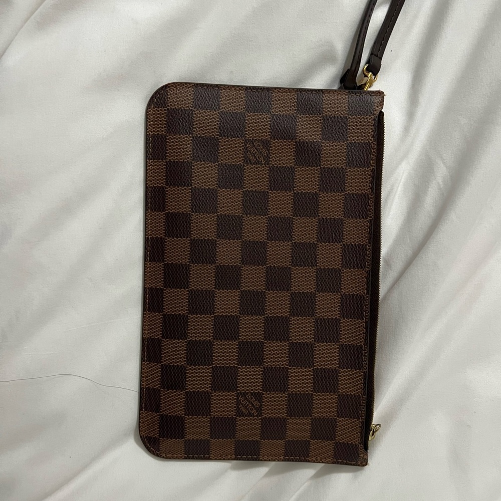 Louis Vuitton Neverfull MM Brown Checkered Tote - excellent condition - Picture 4 of 9